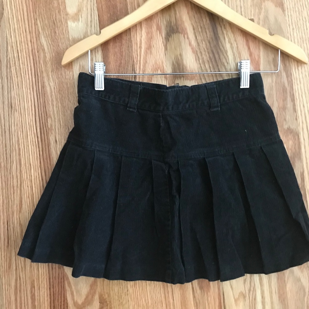 Ralph Lauren Corduroy Pleated Skirt